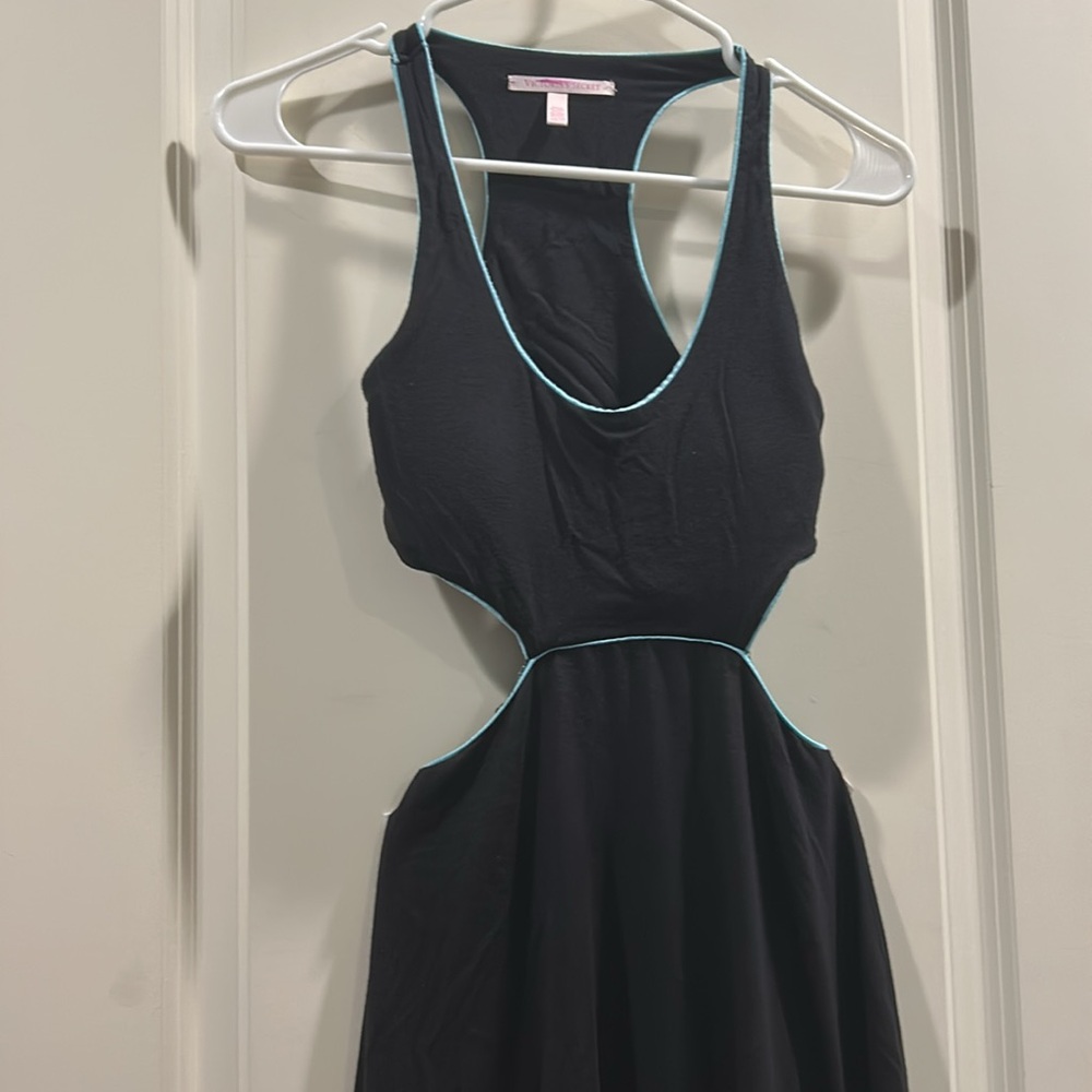 Victoria’s Secret Racerback padded sports bra Cut Out Open Back sports Dress XS